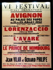 Exposition Lorenzaccio Gérard Philippe double-jeu