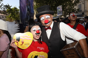 parade du Festival Off d’Avignon 25-4