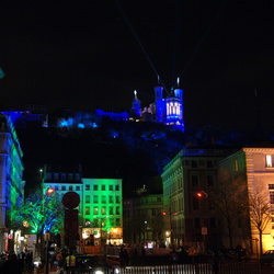 Lyon Fêtes des lumières 2008 et 2009