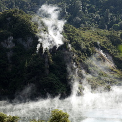 Rotorua activités volcaniques